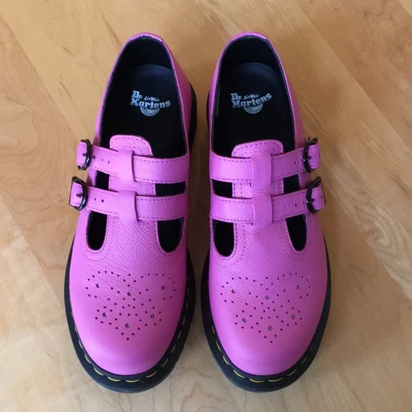 Dr. Martens 8065 Virginia Leather Mary Jane Shoes - Picture 4 of 16